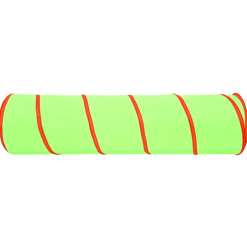 VIDAXL - Tunnel de jeu pour enfants vert 175 cm polyester