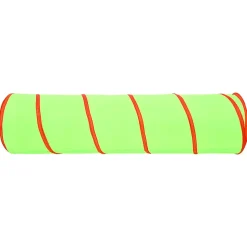 VIDAXL - Tunnel de jeu pour enfants avec 250 balles vert 175cm polyester