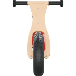 VIDAXL - Vélo d'équilibre pour enfants avec pneus pneumatiques rouge