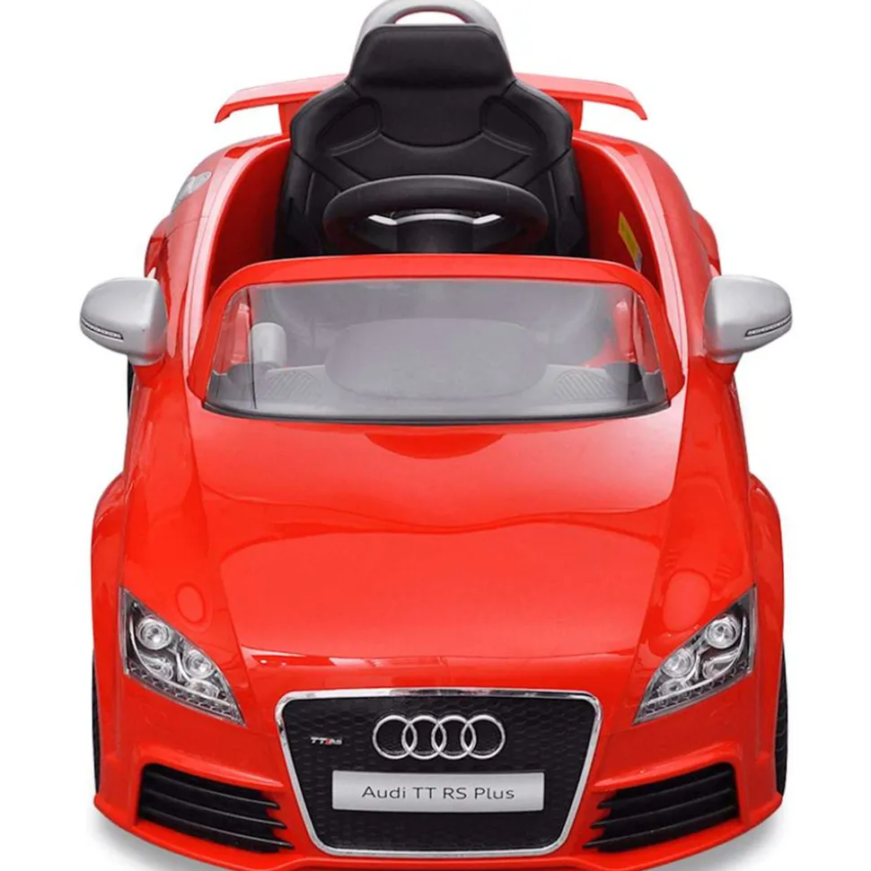 VIDAXL - Voiture avec télécommande pour enfants audi tt rs rouge