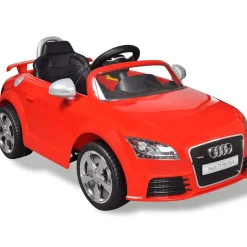 VIDAXL - Voiture avec télécommande pour enfants audi tt rs rouge