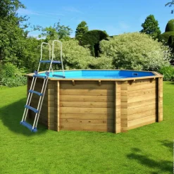 WATER CLIP - Piscine rainurée languette hexagonal - diam. 3,95 x h. 1,17
