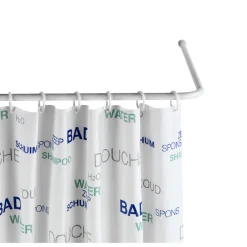 WENKO - Barre d'angle universelle - aluminium