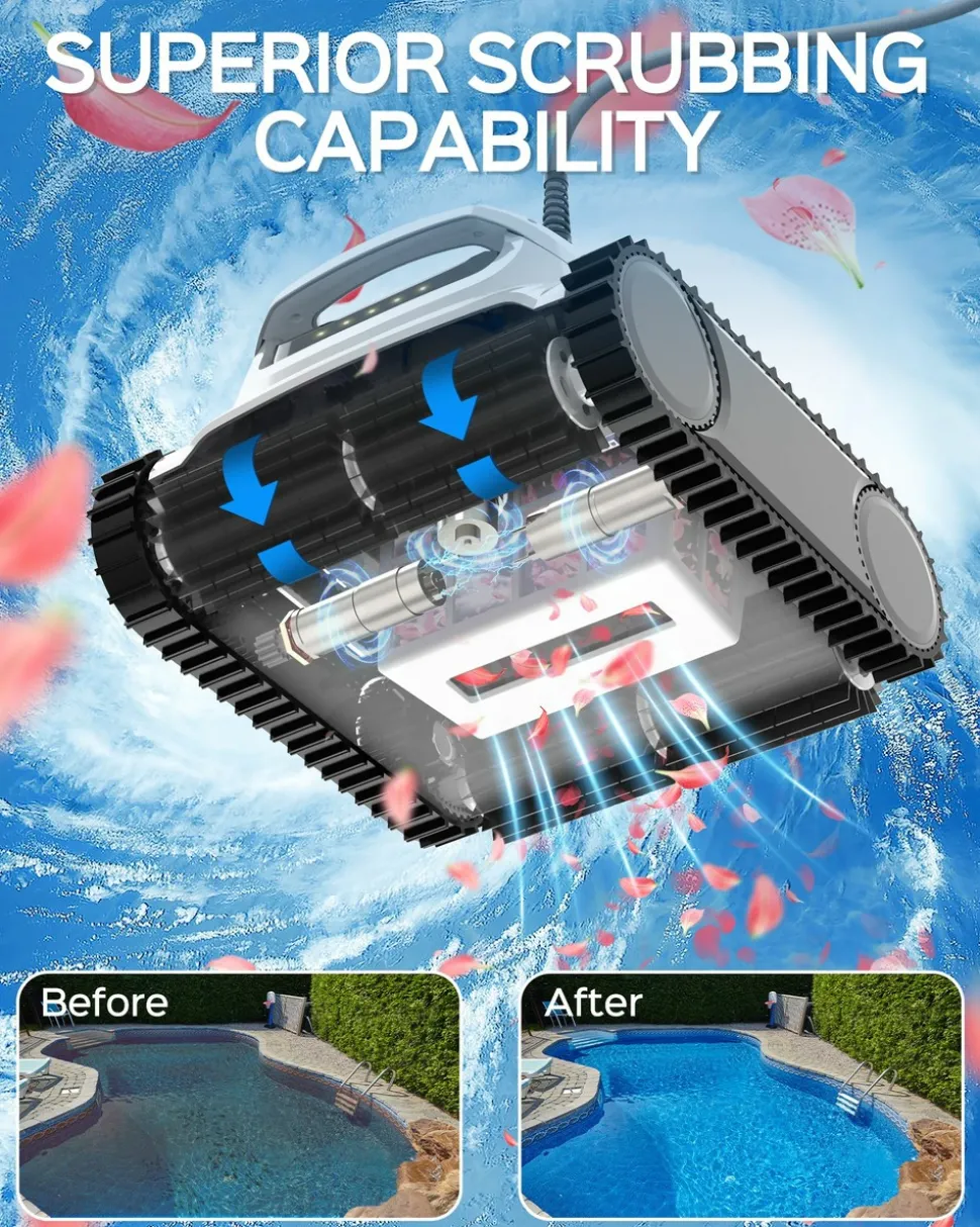 WYBOT - Robot de piscine wybot m1-c : nettoyage intelligent et efficace pour piscines enterrées