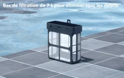 WYBOT - Skimmer flottant solaire wybot f1 聳 robot nettoyeur de surface piscine autonome et connecté
